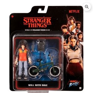 Stranger Things Will with Bike Action Figure